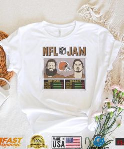 NFL Cleveland Browns Jacoby Brissett NFL Jam Browns Bitonio And Teller T Shirt