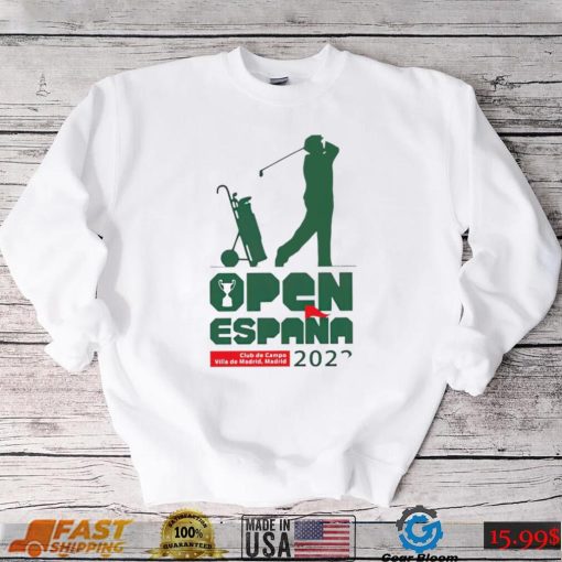 Open Espana Club de Campo Villa de Madrid 2022 logo shirt