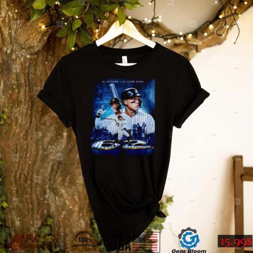 Aaron Judge AL Record 62 Home Runs Shirt