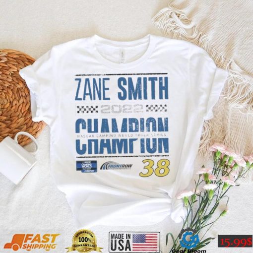 Zane Smith 2022 NASCAR Camping World Truck Series Champion T Shirt