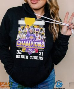 2022 First Saturday In November Champions Geaux Tigers Football Team Shirt