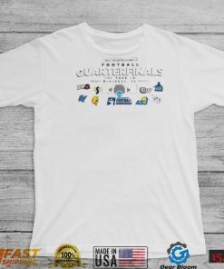 2022 NCAA Division II Football Quarterfinals The Road To McKinney shirt