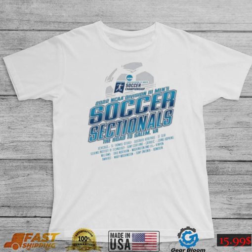 2022 NCAA Division III Men’s Soccer Sectionals Shirt