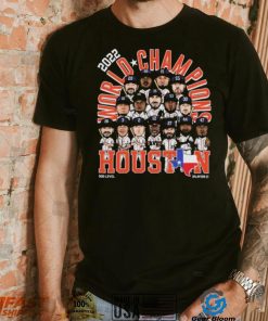 2022 World Baseball Champions Houston Astros Team Caricature shirt