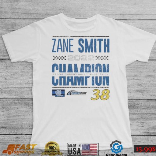 Zane Smith 2022 NASCAR Camping World Truck Series Champion T Shirt