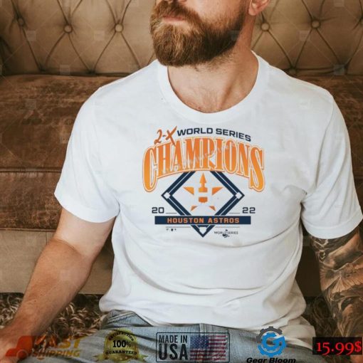 2X World Series Champions Houston Astros shirt