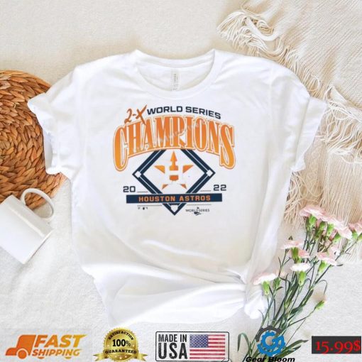 2X World Series Champions Houston Astros shirt