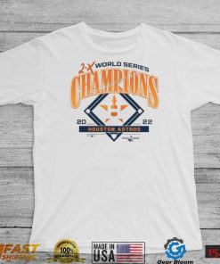 2X World Series Champions Houston Astros shirt