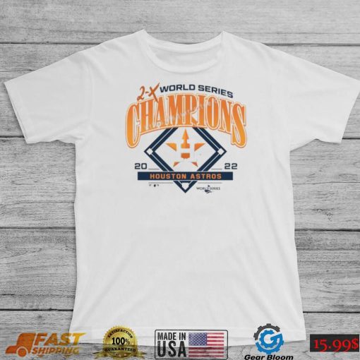 2X World Series Champions Houston Astros shirt