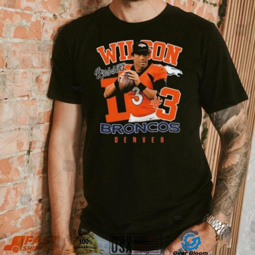 Russell Wilson Retro Denver Broncos Shirt