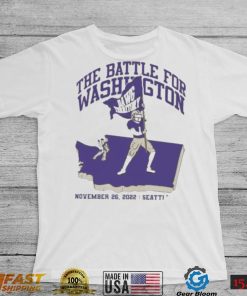 Washington Huskies the battle for Washington DAWG Territory shirt