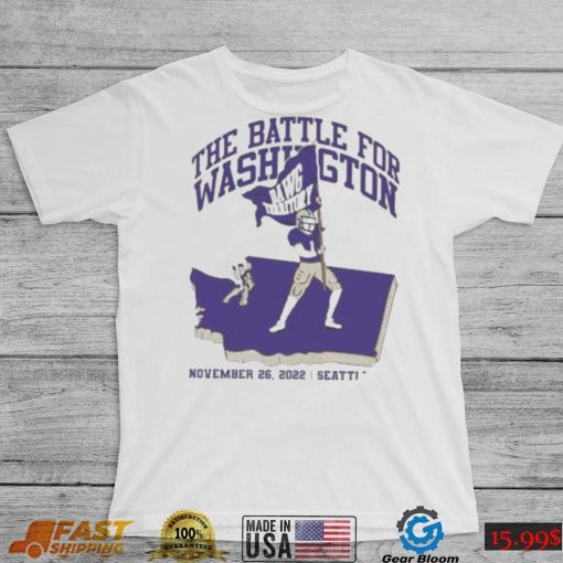 Washington Huskies the battle for Washington DAWG Territory shirt