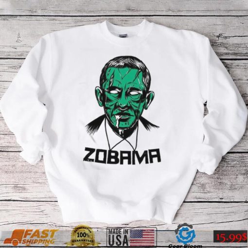 Obama Halloween T Shirt Zombie Obama