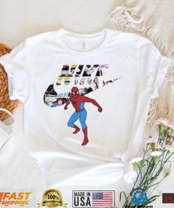 Comic Design Spiderman Nike Logo Marvel Unisex Sweatshirt