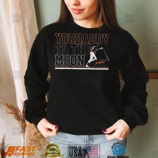 Yordan Álvarez Yordaddy To The Moon Shirt