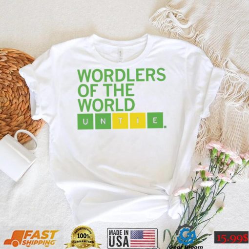 Wordlers Of The World Untie Shirt