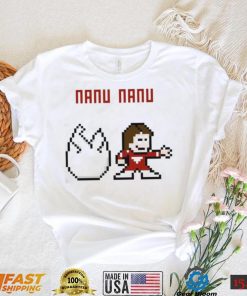 8bit Mork Robin Williams Nanu Nanu Shirt