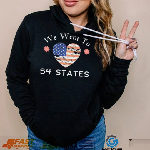 President Biden We’ve Been To 54 States Shirt