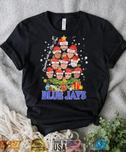 Toronto Blue Jays Team Christmas With My Blue Jays Tree Shirt