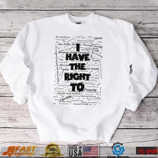 Trending Design Know Your Rights Unisex Sweatshirt