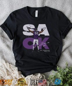 Za’Darius Smith Minnesota Vikings Sack Celebration Signature Shirt