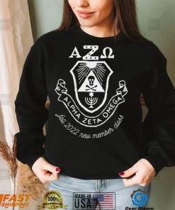 AZO Alpha Zeta Omega fall 2022 New member class logo shirt