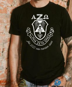 AZO Alpha Zeta Omega fall 2022 New member class logo shirt