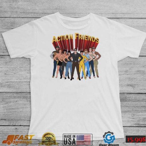 Action Friends Bruce Lee Shirt