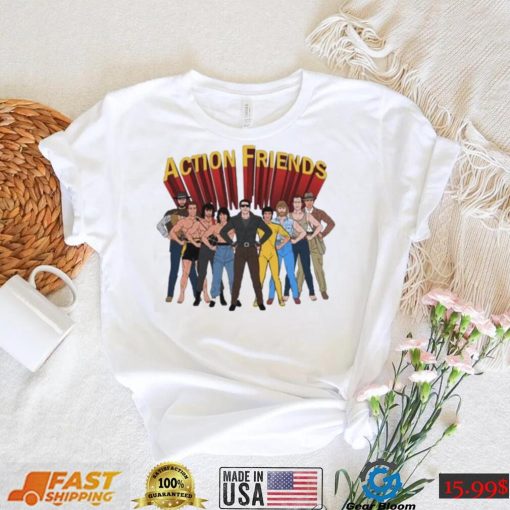 Action Friends Bruce Lee Shirt