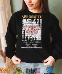 Aerosmith Dream On Lyrics Thank You For The Memories Shirt