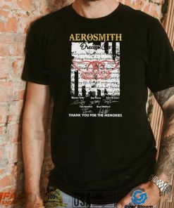 Aerosmith Dream On Lyrics Thank You For The Memories Shirt