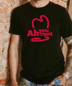 Ah you cunt logo shirt