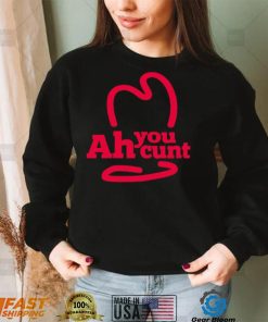 Ah you cunt logo shirt