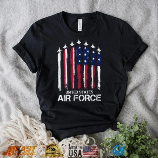 Air Force Us Veterans 4th Of July American Flag Independent Day T Shirt