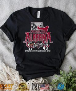 Alabama Crimson Tide 2022 Iron Bowl Champions 49 27 Shirt