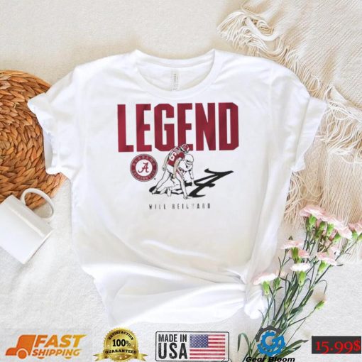 Alabama Crimson Tide Legend Will Reichard Stand Over Shirt