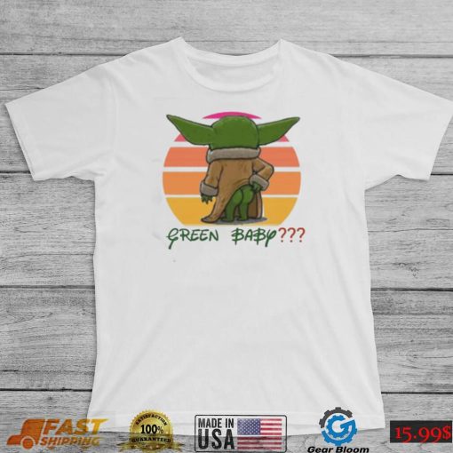 Alien Green Baby Legendary Animals Grogu Yoda Vintage Shirt