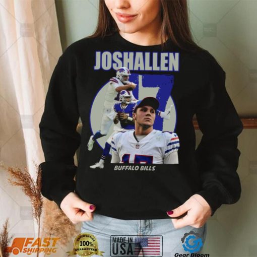 Allen 17 Buffalo Bills Josh Allen T Shirt