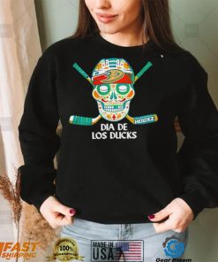 Anaheim Ducks Sugar Skull Dia De Los Ducks shirt