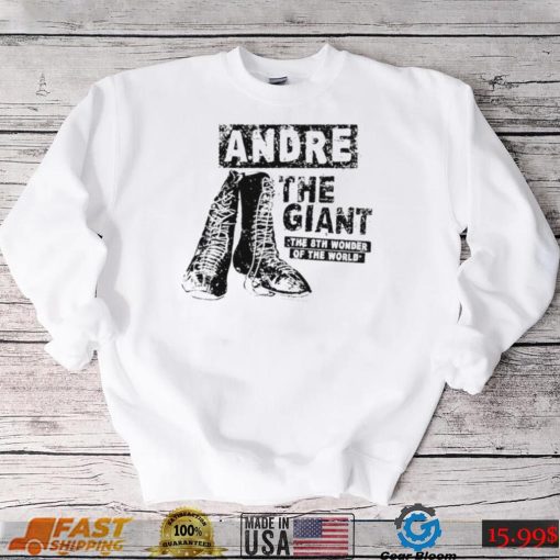 Andre The Giant Eighth Wonder Of The World art shirt