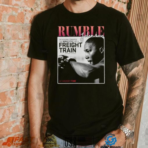 Anthony Rumble Johnson Mma Fighter T Shirt Design