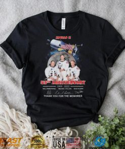 Apollo 11 53th Anniversary 1969 2022 Thank You For The Memories Signatures Shirt