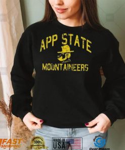 Appalachian State Mountaineers Distressed Retro Logo Shirt