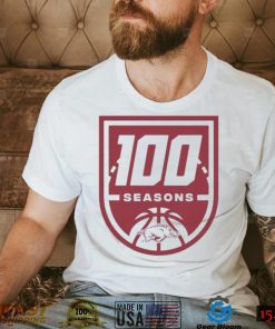 Arkansas Basketball 100 Seasons T shirt