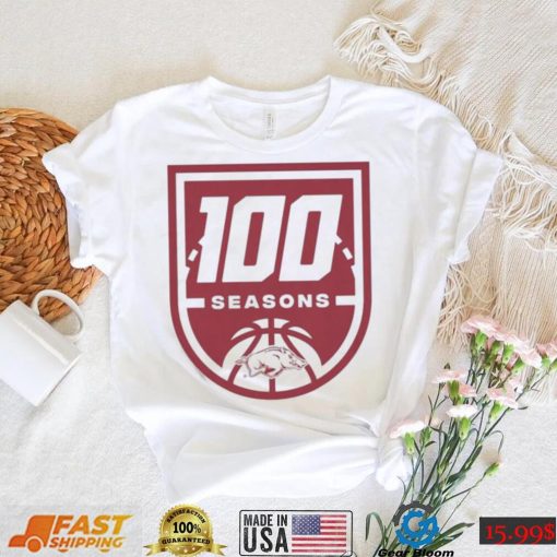 Arkansas Basketball 100 Seasons T shirt