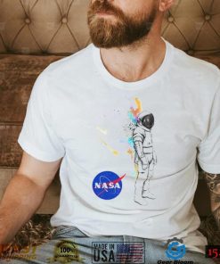 Astronaut Watercolor Nasa T Shirt