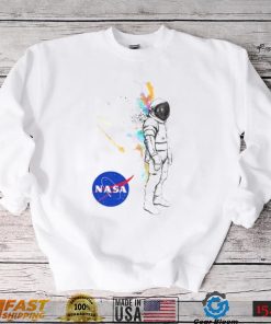 Astronaut Watercolor Nasa T Shirt