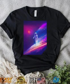 Astronaut walking in Space shirt