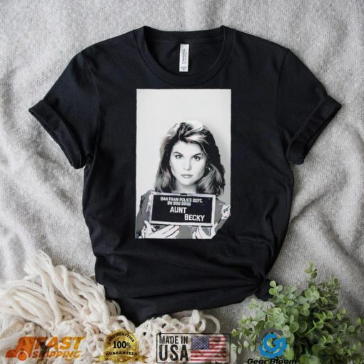 Aunt Becky San Francisco Police dept shirt