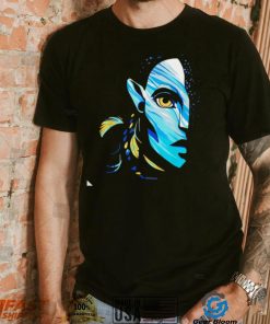 Avatar the way of water Neytiri Na’vi Ocean half face shirt